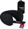SANDINI TravelFix Regular Size – Outlast Antikleder-Optik – Premium Reisekissen Made in EU/Nackenkissen mit ergonomischer Stützfunktion – Gratis Transporttasche mit Befestigungs-Clip