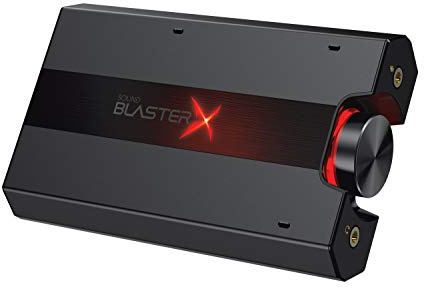 Creative Sound BlasterX G5 7.1 Headphone Surround HD Audio External Sound Card with Headphone Amplifier for Windows PC / Mac / PS4 / and Other Consoles