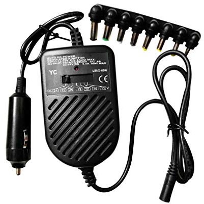 Convertisseur Adaptateur DC Allume-Cigare pour PC Portable/Chargeur
