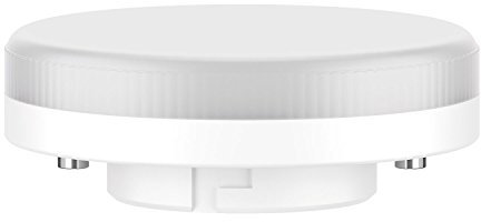 ledscom.de GX53 LED Leuchtmittel, weiß (4000 K), 6,4 W, 560lm, 97°, matt