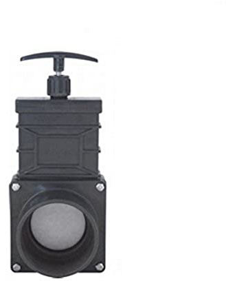 AquaForte X-Clear Günstiger Zugschieber, Ø 75 mm, ideal für niedrigen Druck, Grau