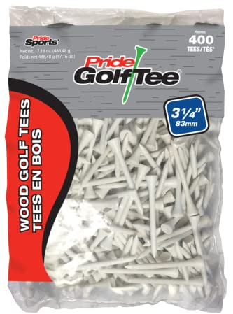 Pride Golf Tee, 3-1/4 inch Deluxe Tee