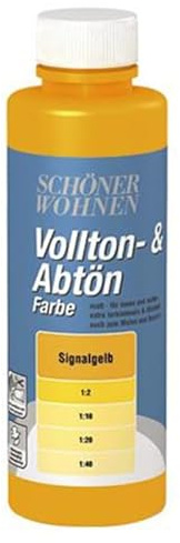Schöner Wohnen Voll- und Abtönfarbe Signalgelb 500 ml