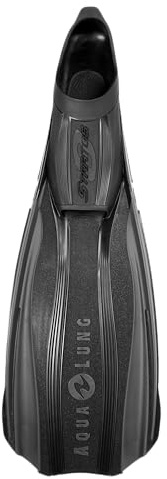 Aqualung Stratos 3 - Aletas Buceo para Adultos Unisex, Aletas sin escarpín para un máximo Rendimiento hidrodinámico, Suelas adherentes, excelente Agarre, Ideales para bucear, Negro, 36/37