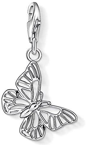 Thomas Sabo Damen Charm-Anhänger Schmetterling Charm Club 925 Sterling Silber 1038-001-12