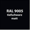 Streichlack Streich Lack Farbe 1K * Premium Qualität * 1 Liter (RAL 9005 tief-schwarz matt)