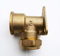 Brass Wall Plate Elbow. 22 mm Compression x 3/4 BSP Female Thread