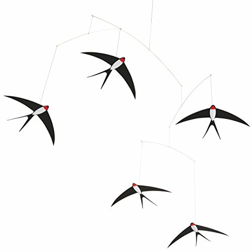 Flensted Five Flying Swallows mobile