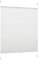 DécoProfi Plissee ohne Bohren Weiß 100cm x 220cm (max. Gesamthöhe Fensterflügel) I Verspannte Plissees nach Maß mit Klemmträger/Klemmfix I Blickdichte Innenrahmen-Plissees zum Klemmen