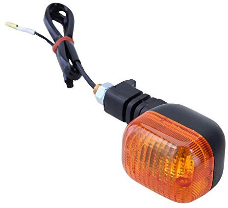 Universal Blinker mit E Nummer (Glas Orange) vorne-links/hinten-rechst, kompatibel mit Yamaha FZR, XT, FJ, XJ, TDR, TDM, RD, DT, Honda CB Hornet,Suzuki DR, GS, GSF, RGV, BMW F 650
