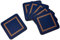 Pimpernel Classic Midnight Lot de 6 Dessous de Verre