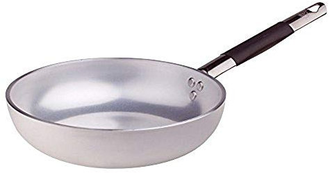 Pentole Agnelli Pfanne Senkkopf Hohe aus Aluminium mit 1 Bügel 5 mm 32 cm