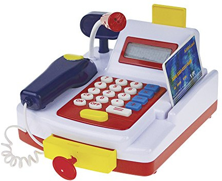 Happy People 45054 - Kasse mit Rechner Funktion, Mehrgarbig