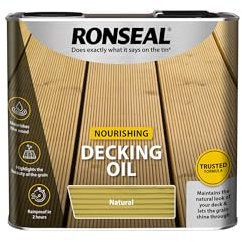 Ronseal DOCL25L 2.5L Decking Oil - Clear
