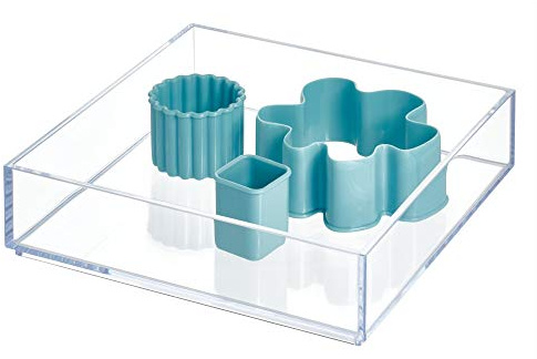 iDesign Cassetto Organizzatore, Trasparente, Medio