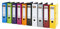 10x Aktenordner - DIN A4 - 75mm breit - 10 Farben