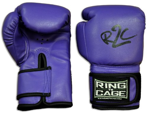 Kids Boxing Gloves for Muay Thai, MMA, Kickboxing, Boxing (Purple (Lavender), 6oz)