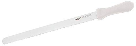 Coltello Pasticceria Cm 25 Bianco Coltelleria Serie Tranciata