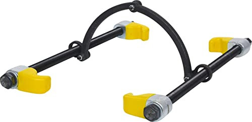 KS TOOLS 670.0051 Compresseur ressort - barre de sécurité et crochets revêtement plastifié 300 mm