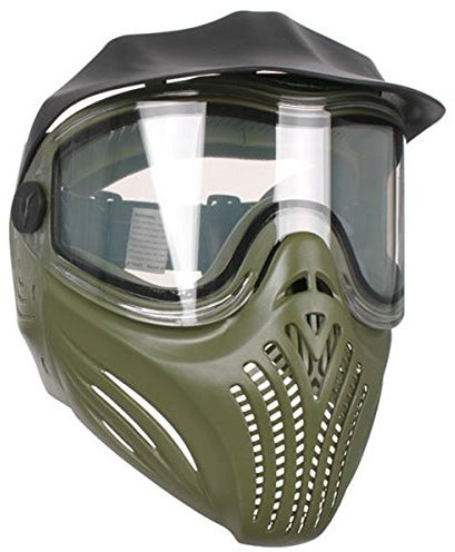 EMPIRE Erwachsene Paintball-Maske Helix Thermo-Bildschirmmaske Oliv, grün, One Size, 21852