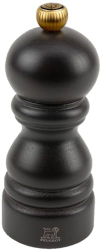 Peugeot Paris Chocolate - Salt & Pepper Grinders (Wood, Stainless Steel, Pepper, Chocolate, 120 mm)