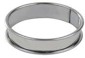Gobel - Cercle à Tarte en INOX Ø 12 cm - Cercle à Pâtisserie Bords roulés - Hauteur 2,7 cm - Démoulage Rapide et Parfait - Qualité Supérieure - Fabriqué en France