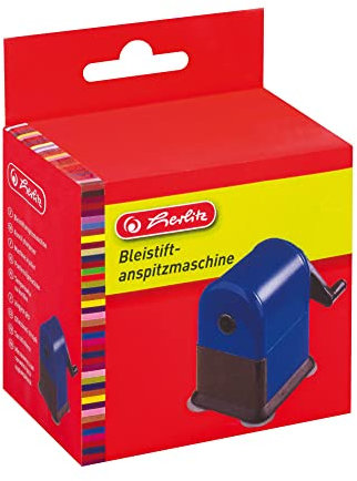 Herlitz Anspitzmaschine mit Spanfang, 1 Stück in Hängeschachtel