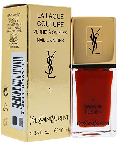 Yves Saint Laurent La Laque Couture Nagellack No.02 Orange Fusion