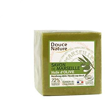 Douce Nature Véritable Savon Vert de Marseille, à l'Huile d'Olive, 1 Unité