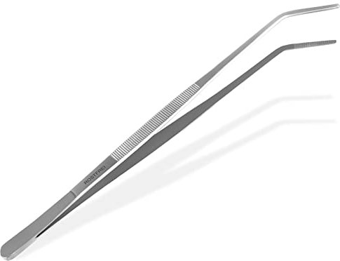 Aquarium Pinzette Gebogen Futterpinzette Pflanzenpinzette 9 cm bis 60 cm (60,0 cm)