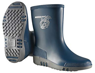 Dunlop Mini - Botas de agua infantil, color azul (blauw), talla 27