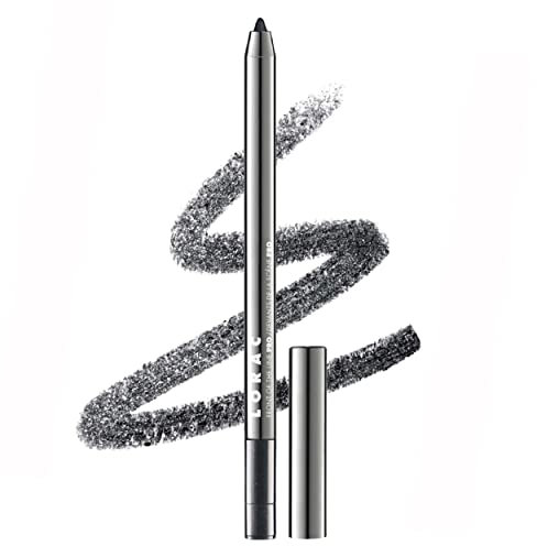 LORAC, Front Of The Line PRO Eye Pencil, Charcoal Eye Pencil, Highly-Pigmented, Smooth, Matte and Metallic, With Built-In Sharpener, Eye Pencil for a Professional Make Up, Cruelty Free, Charcoal Shade