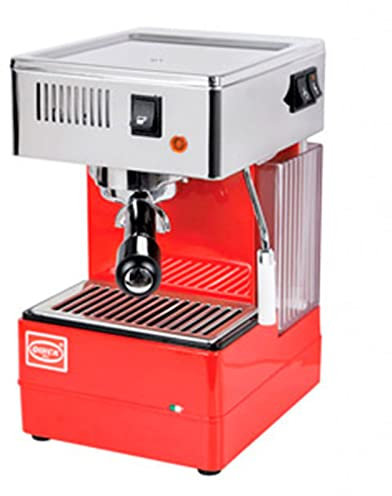 Quick Mill MOD.0820 Independiente Máquina espresso 1,8 L Manual - Cafetera (Independiente, Máquina espresso, 1,8 L, De café molido, 1080 W, Rojo, Plata)