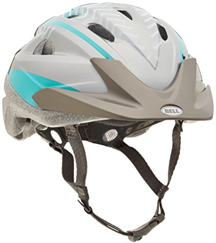 BELL Youth Mint Chevron Richter Helmet, Silver/Mint (7063288)
