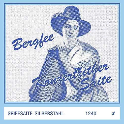 Optima Zither-Saiten Griffsaiten Münchner Stimmung Verlängert 1250.M.H Kompletter Satz Griffsaiten