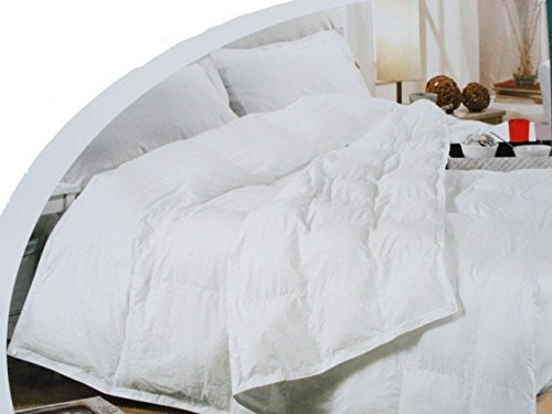 Piumino 4 stagioni - composto da 2 piumini in microfibra, per letto matrimoniale, colore: bianco, imbottitura anallergica