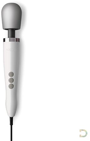 Doxy Premium Vibrator Magic Wand Massage for Women; La bacchetta magica femminile vibratore - White