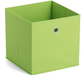 Zeller 14134 Aufbewahrungsbox, Vlies, L 28 x B 28 x H 28 cm, grün