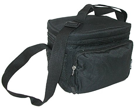 Everest Cooler Lunch Bag, Black, One Size