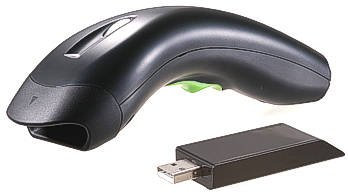 Albasca KABELLOSER Funk MK-1000ZB Barcode-Scanner USB, Bluetooth-Technik, Funk-Reichweite bis 100m