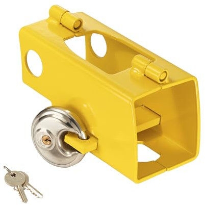 Mottez A069F Gelenkige Diebststahlsicherung für Anhänger