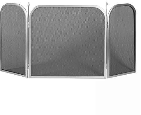 Étincelle Grille de protection cadre en acier inoxydable, Anthracite