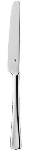 WMF Denver Menümesser mono 23,3 cm, Cromargan Edelstahl poliert, glänzend, Monobloc-Messer, spülmaschinenfest