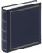 Walther Design Album Photo Bleu 200 Photos 10 x 15 cm mémo Insert Livre Simili Cuir avec gaufrage, Monza ME-138-L