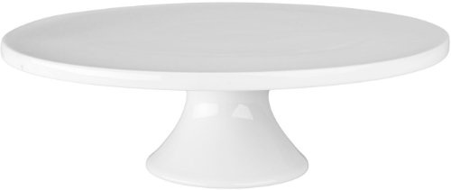 BIA Cordon Bleu 902033 - Soporte redondo para tartas (porcelana), color blanco