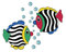 WENKO 212551500 Waschbeckenstöpsel Pluggy XL Fisch Jonathan, Abfluss-Stopfen