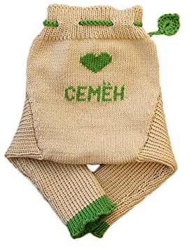 Personalizado lana merino bebé paño pañal cubierta soaker longies (S, Beige-Verde)