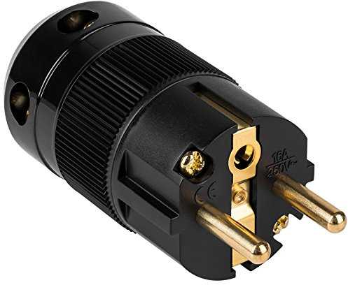 Wattgate 360i Schuko Standard Power Connector Black