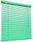 Victoria M. Aluminium Jalousie 60 x 130 cm, grün, Jalousie ohne Bohren, inkl. Klemmclips