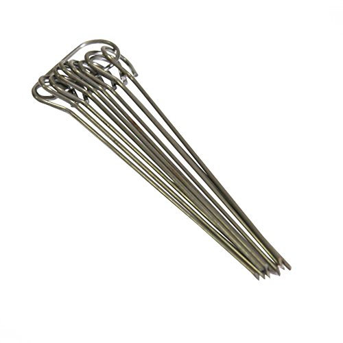 10 Rouladennadeln, Edelstahl, ca. 10 cm